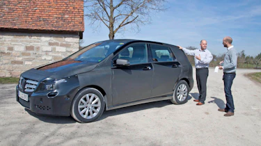 Mercedes B-Class prototype side