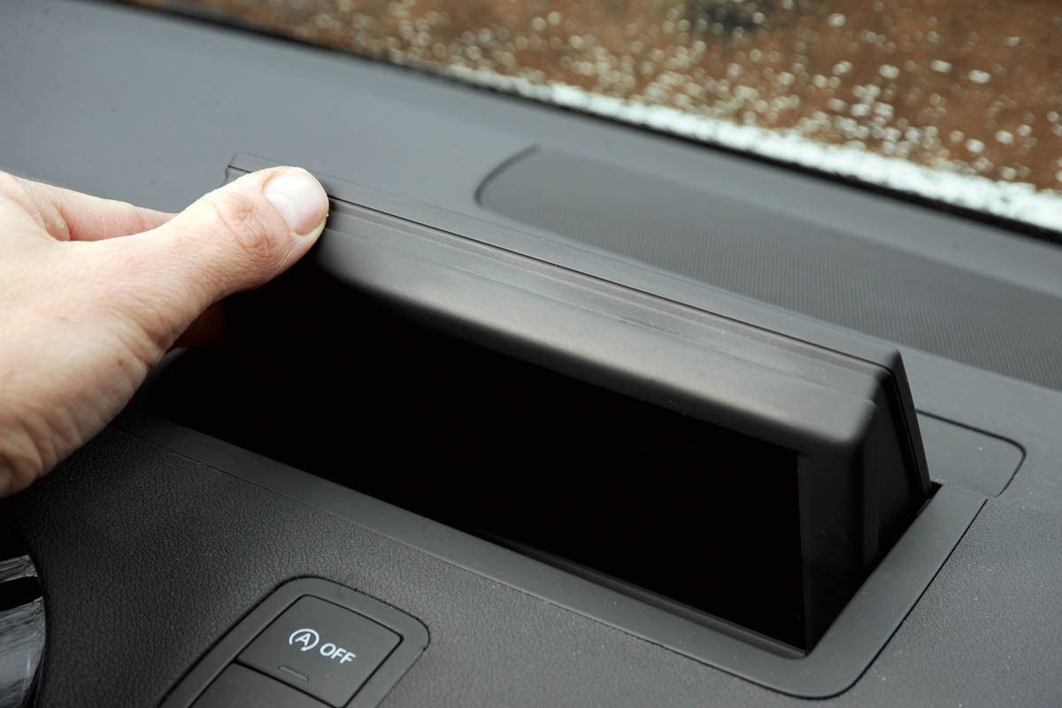 Audi A1 TDI Sport screen