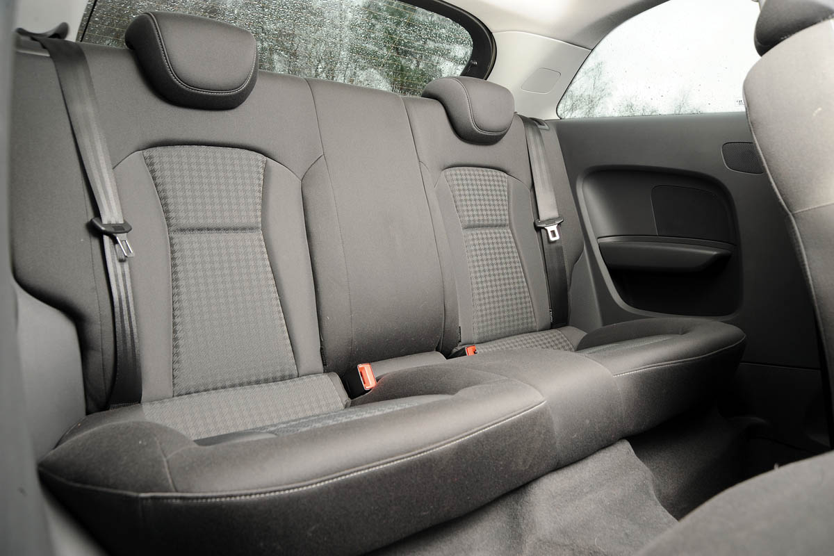Audi A1 TDI Sport rear seats