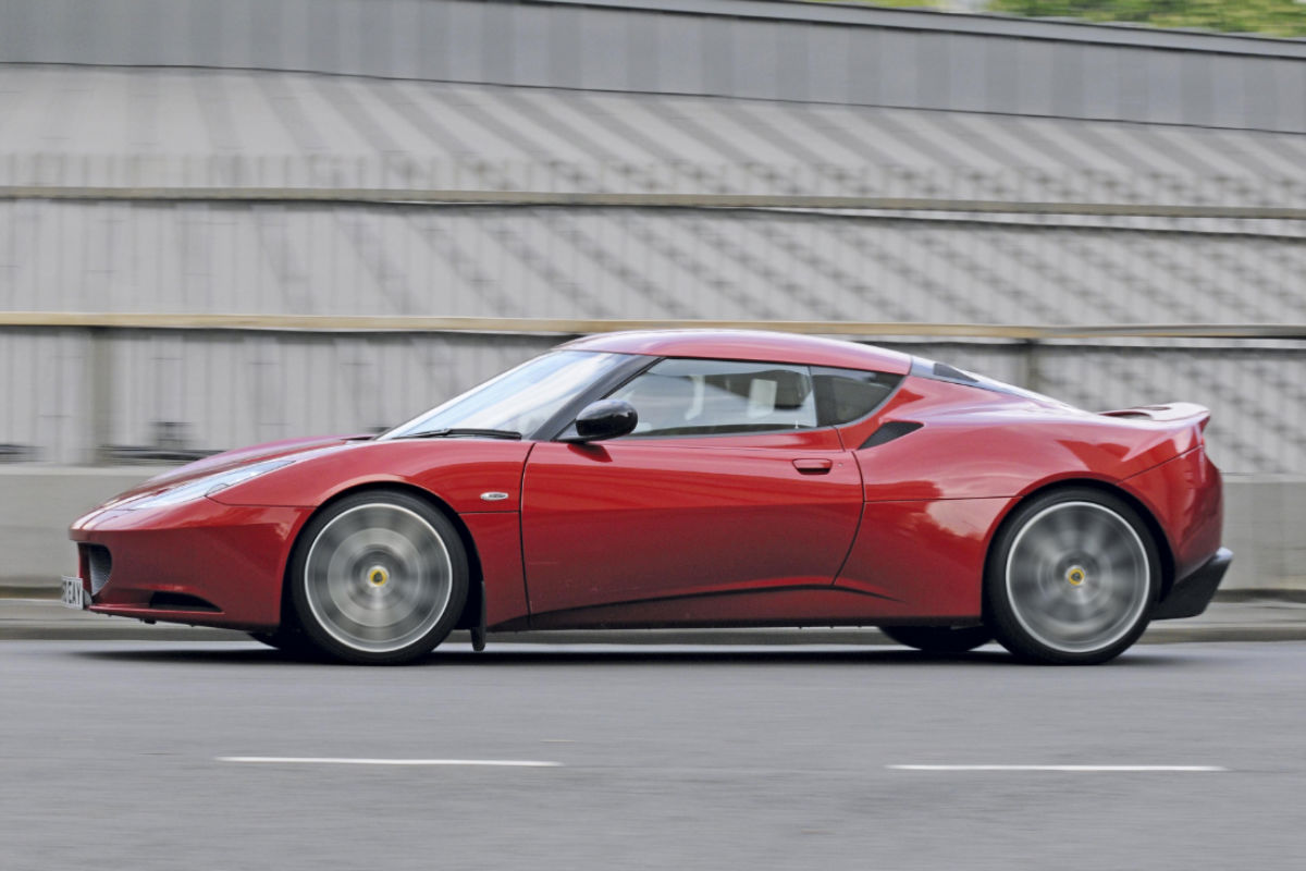 Lotus Evora S profile