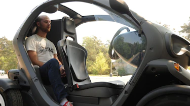 Renault Twizy rear seats