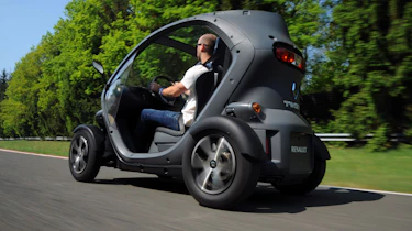 Renault Twizy rear tracking
