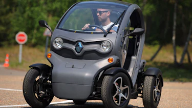 Renault Twizy cornering