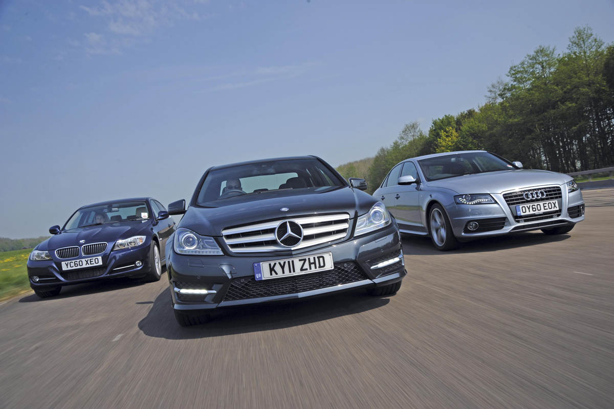 Mercedes C-Class vs Rivals front