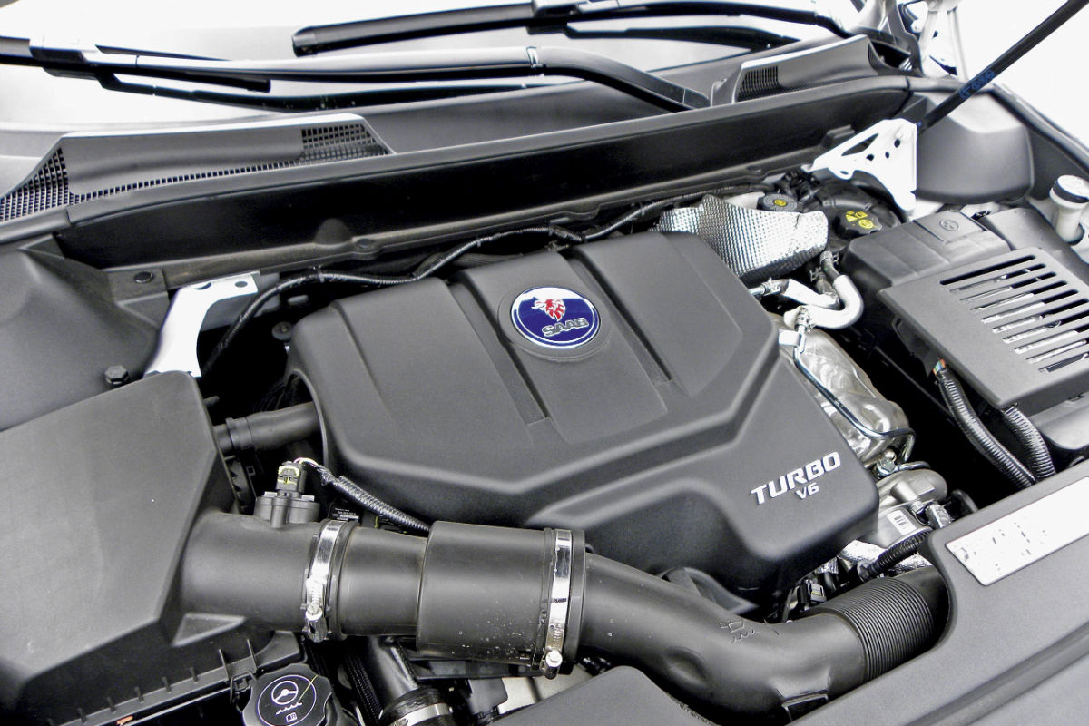 Saab 9-4X V6 engine