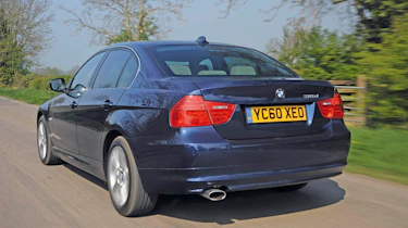 BMW 320d M Sport rear track