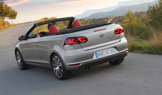 VW Golf Cabriolet rear