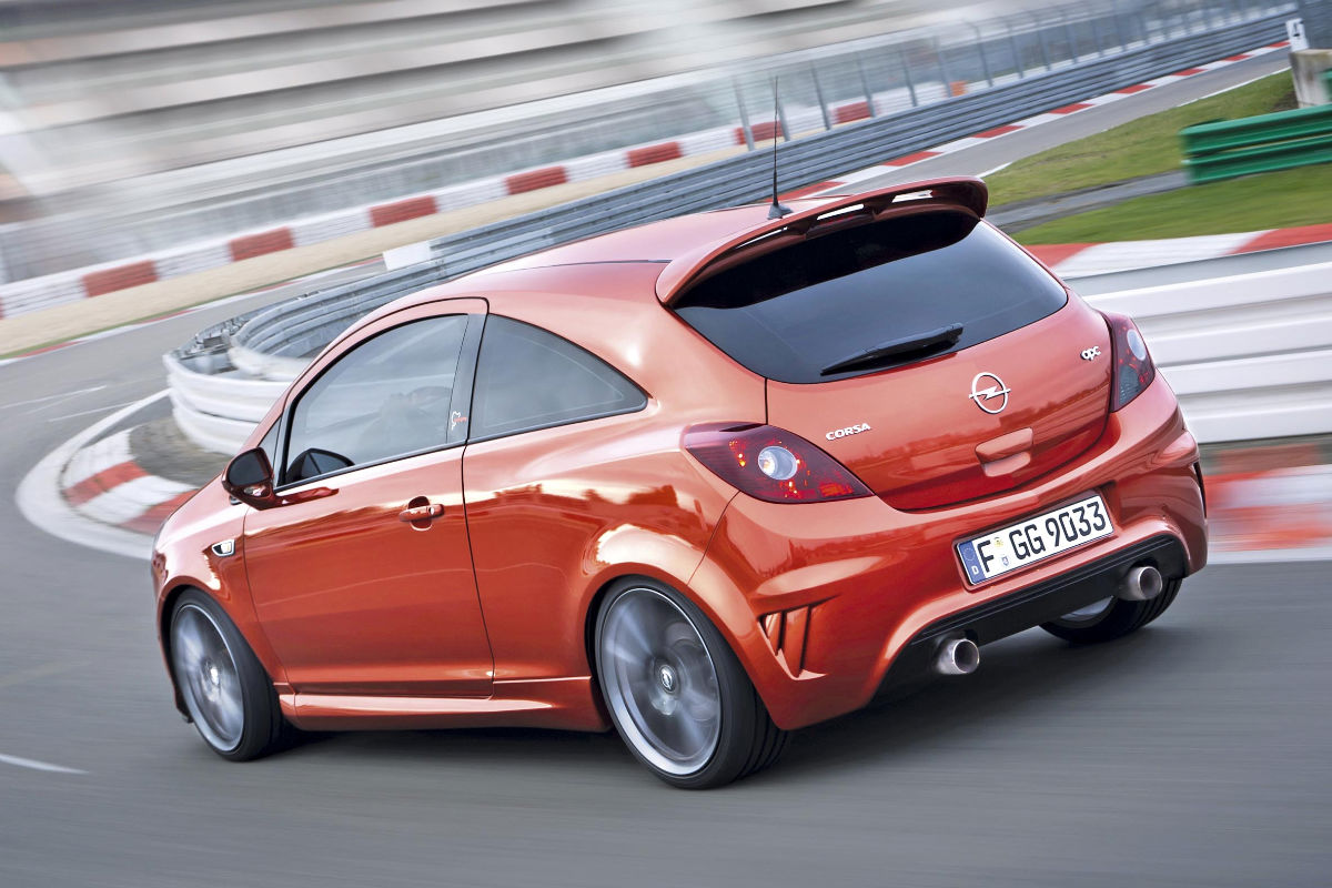 Vauxhall Corsa VXR Nurburgring edition rear