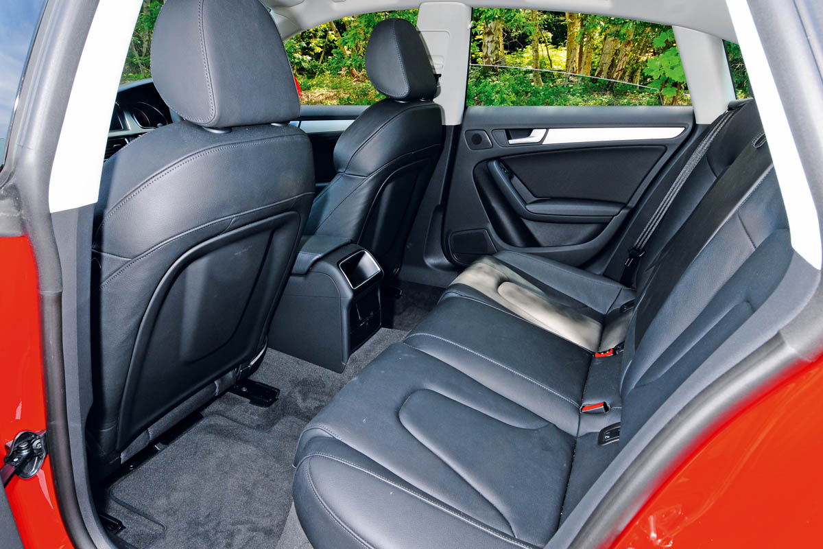 Audi A5 Sportback rear seats