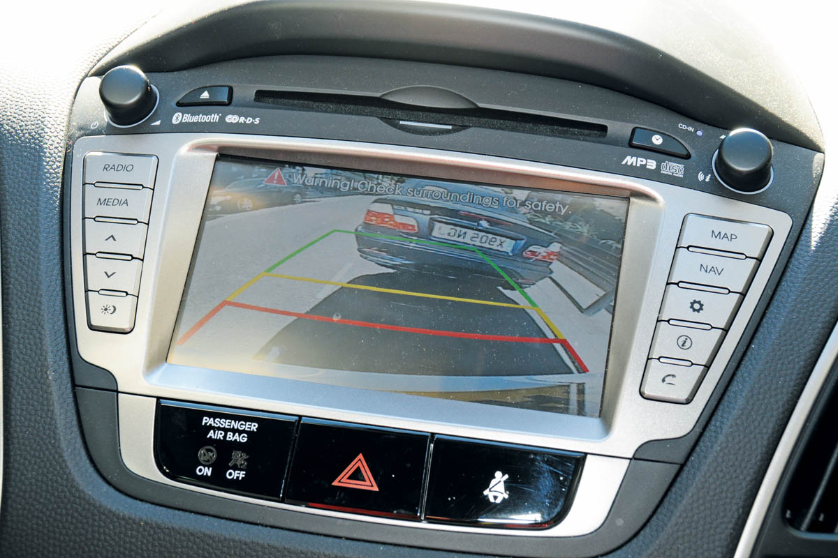 Hyundai ix35 rear camera