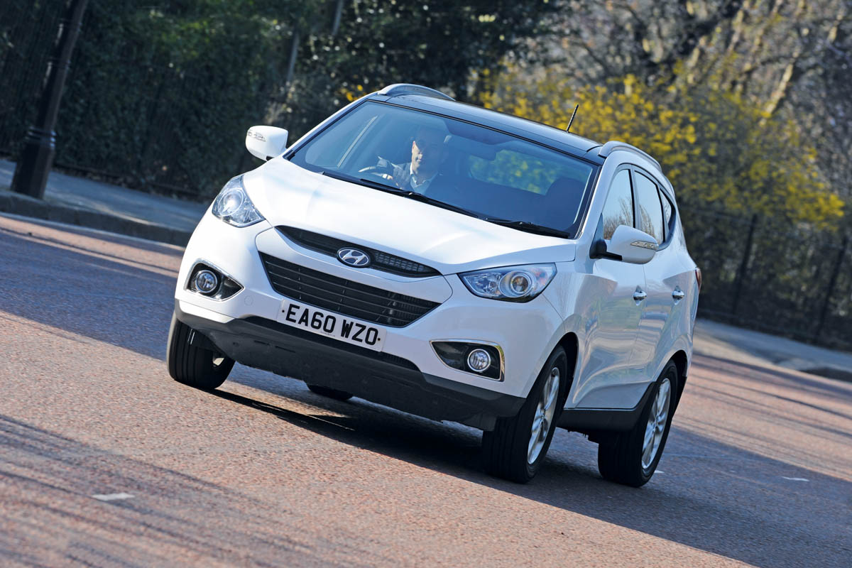 Hyundai ix35 corner