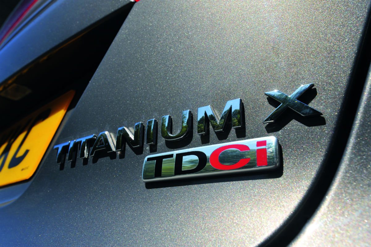 Ford Mondeo TDCi badge