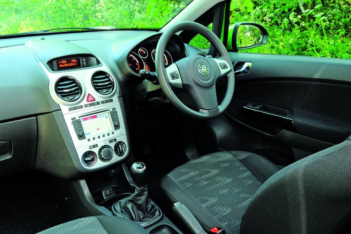 Vauxhall Corsa 1.3CDTi interior