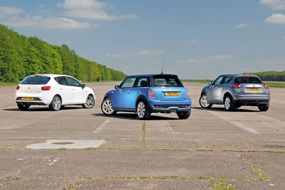 MINI Cooper SD vs rivals