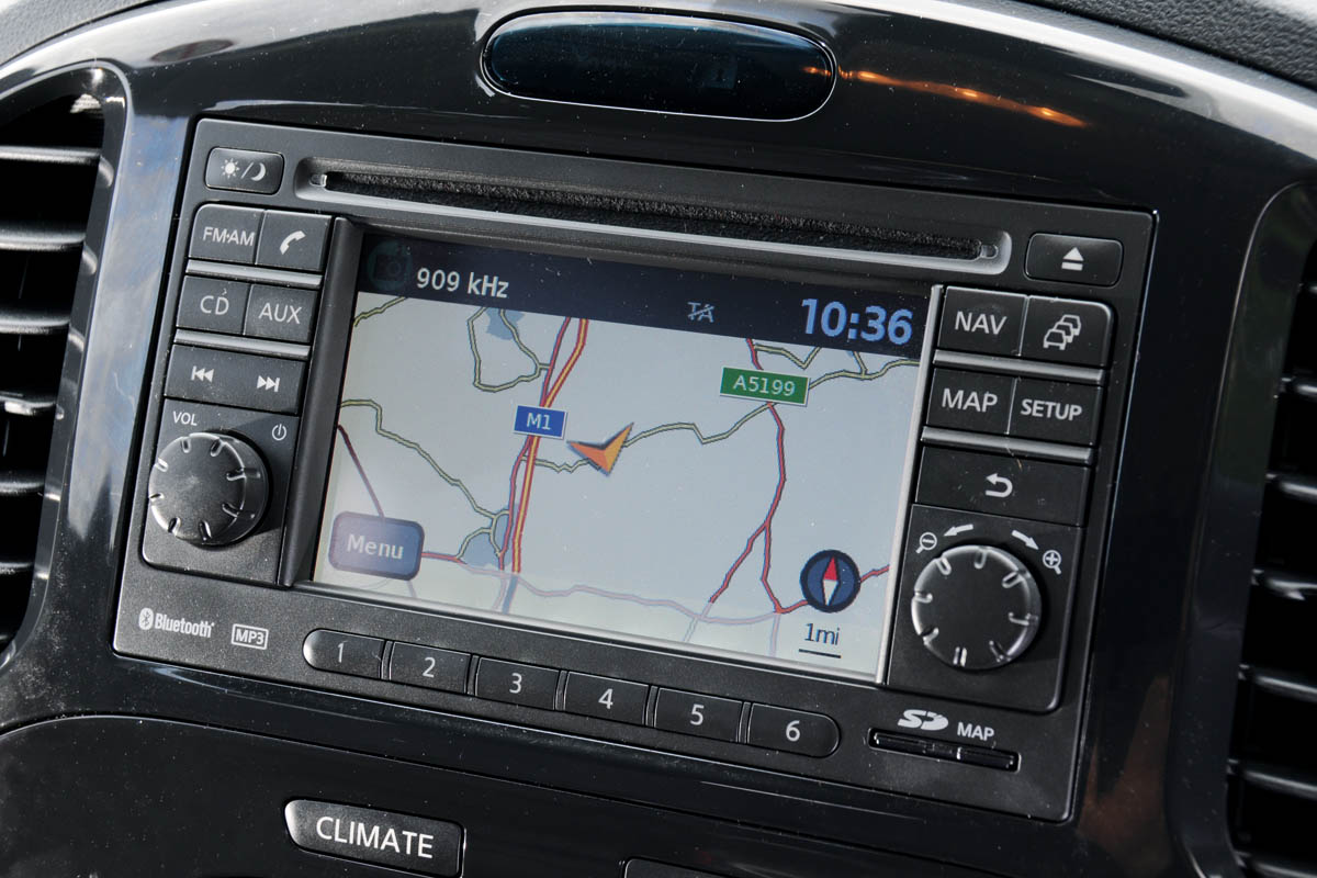 Juke sat-nav