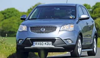 SsangYong Korando front corner