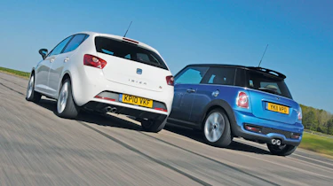 Cooper SD vs Ibiza FR TDI header