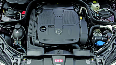 Mercedes E350 engine