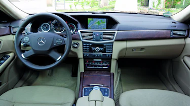 Mercedes E350 interior
