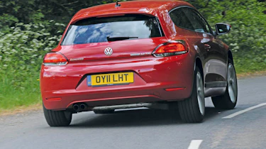 VW Scirocco Bluemotion rear corner