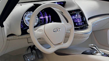 Infiniti Etherea steering