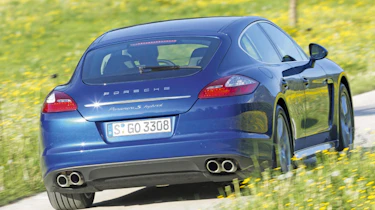 Porsche Panamera S Hybrid rear track