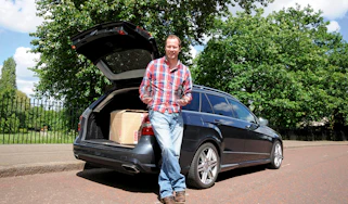 Mercedes E350 header