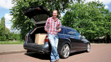 Mercedes E350 header