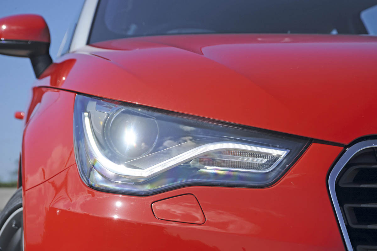 Audi A1: First report headlight
