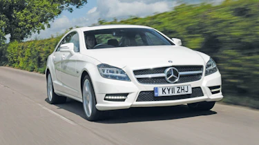 Mercedes CLS 350 front track