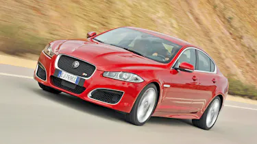 Jaguar XFR front track
