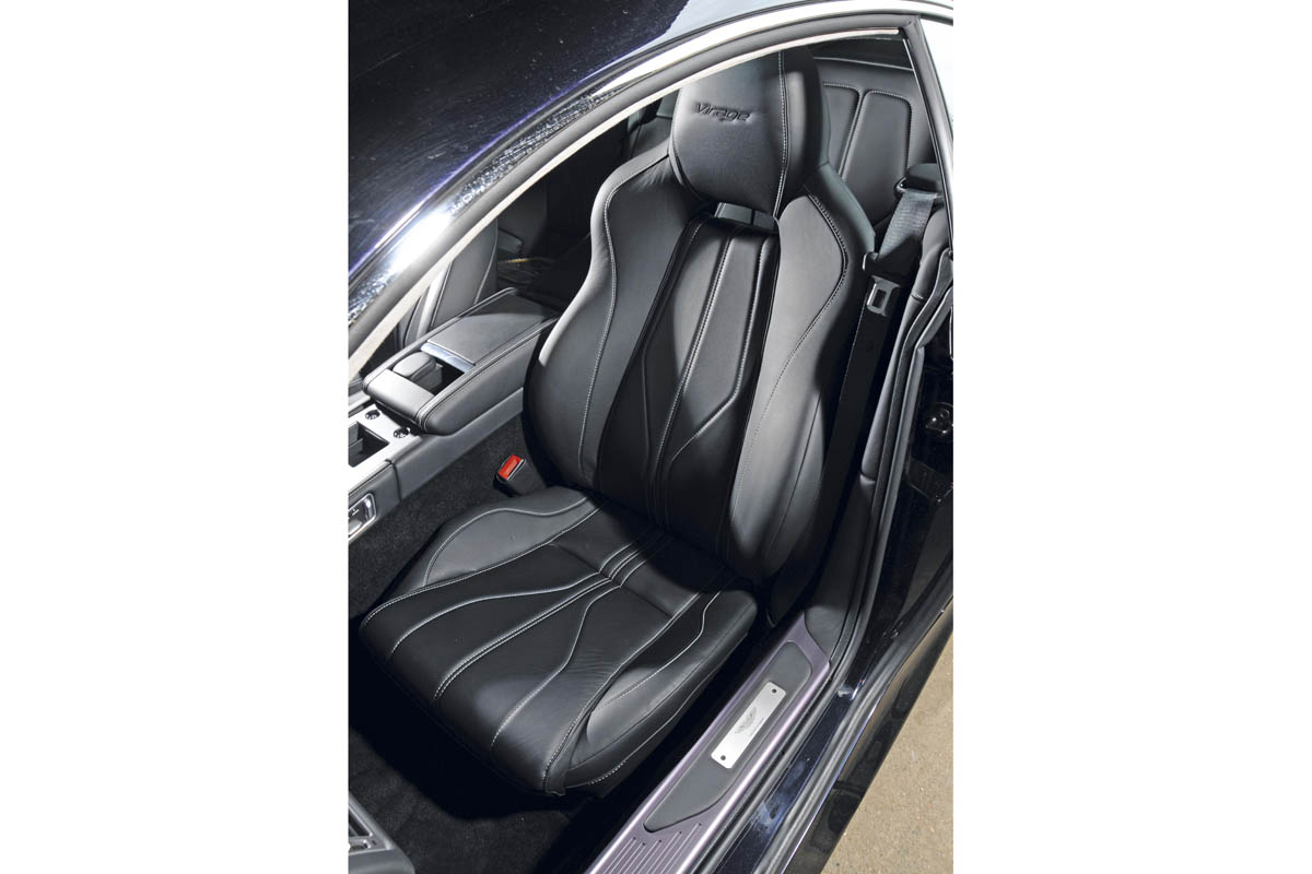 Aston Martin Virage seats