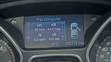 Ford Focus 1.6 TDCi display
