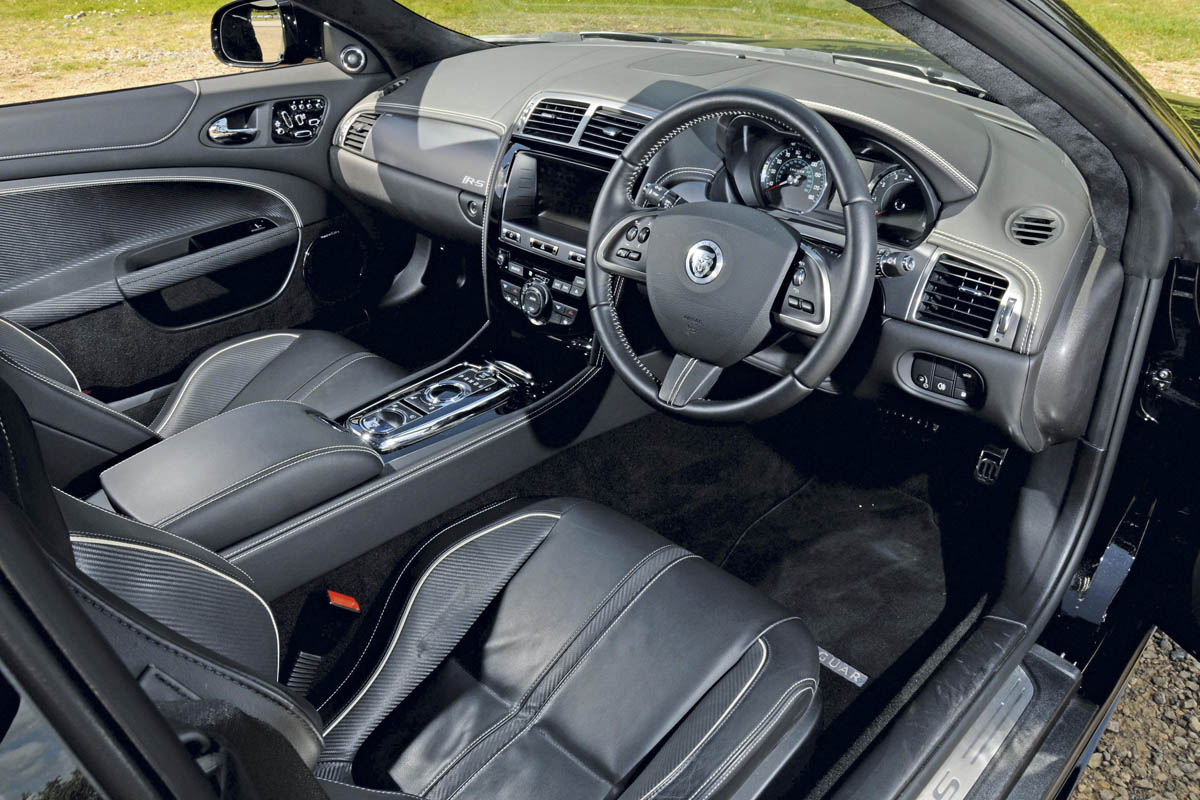 Jaguar XKR-S interior