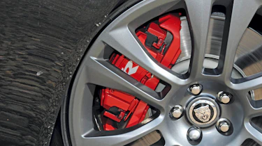 Jaguar XKR-S brakes