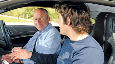 Jaguar XKR-S mike cross cabin