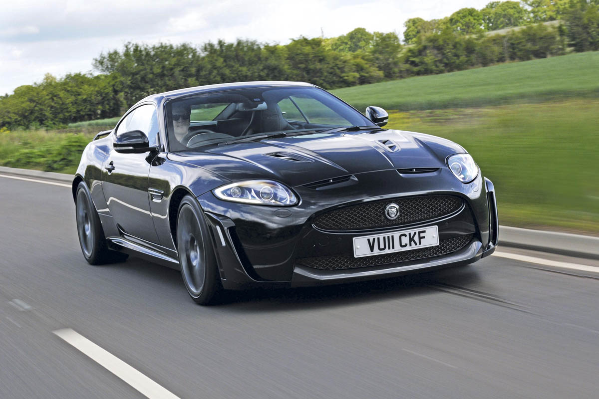 Jaguar XKR-S front track