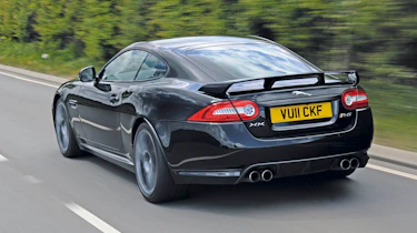 Jaguar XKR-S rear track