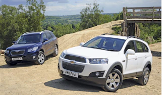 Chevrolet Captiva vs Hyundai Sante Fe