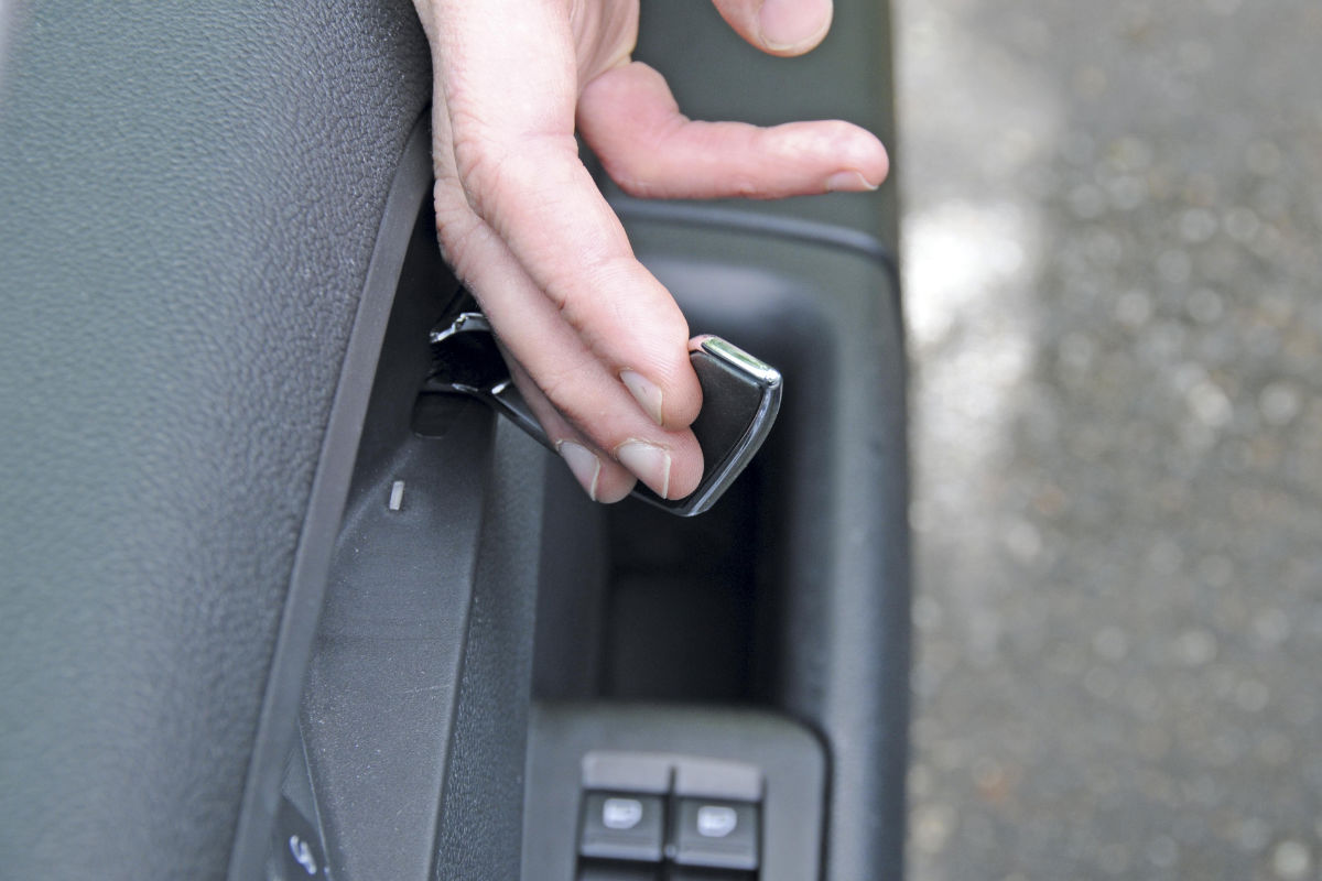 Skoda Superb door handles