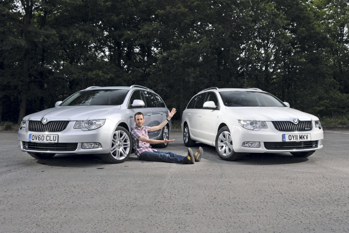Skoda Superb Estate header