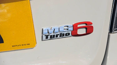 MG6 Saloon badge