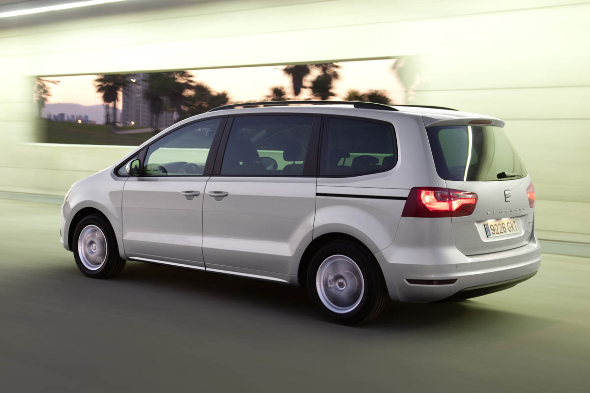 SEAT Alhambra TDI rear track