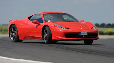 Ferrari 458 Italia corner