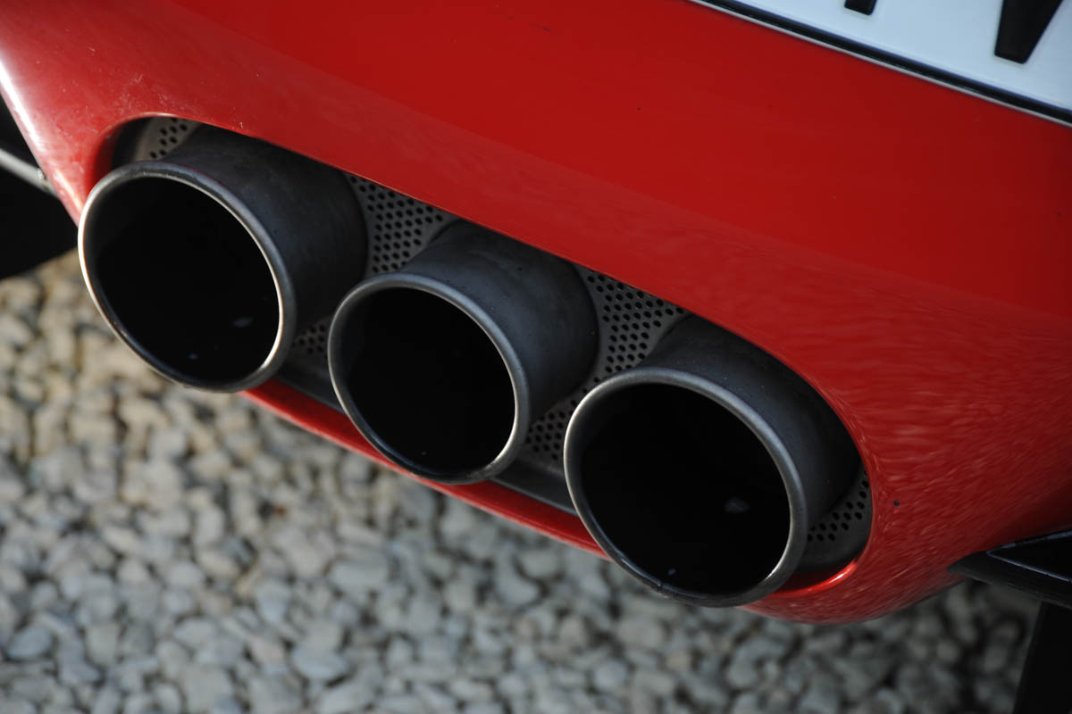 Ferrari 458 Italia exhaust
