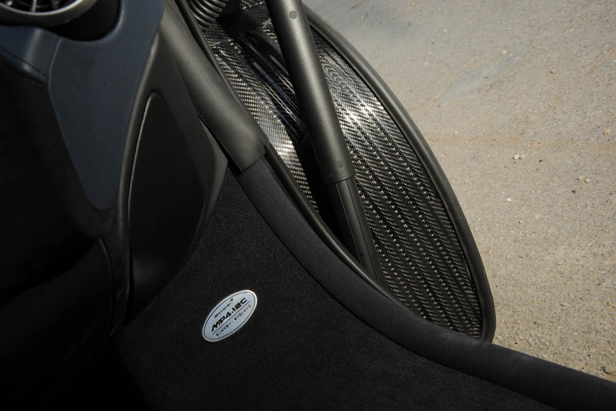 McLaren MP4-12C carbon fibre