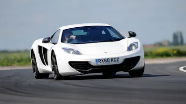 McLaren MP4-12C corner