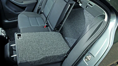 VW Jetta folding seats