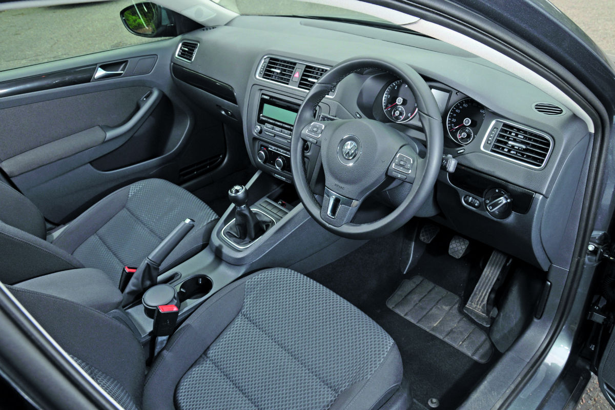 VW Jetta interior