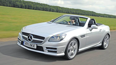 Mercedes SLK 200 front track